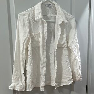 White Button-Up Shirt